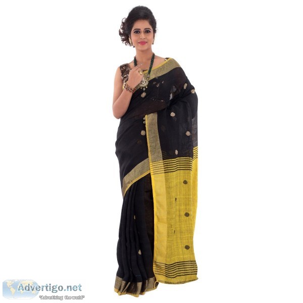 Have You Searched  Where Is the Best Linen Saree Shop in Kolkata