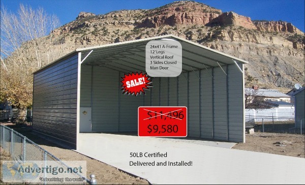 Carports and Metal Buildings Sale