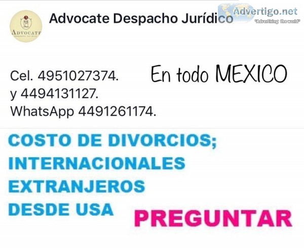 Divorcios en Todo Mexico