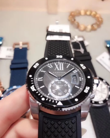 Cartier Calibre Rubber Strap