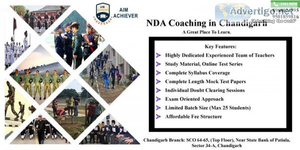 NDA Coaching in Chandigarh