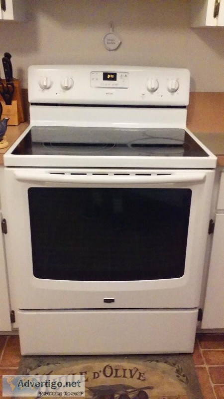 Maytag Electric 30" Range Stove 5-Burners Speed Heat Lg. Ove