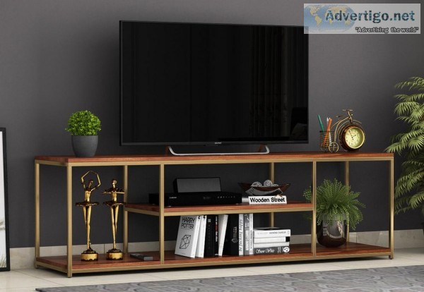 Get up to 55%  20% off on Tv units in Mumbai  Wooden Street