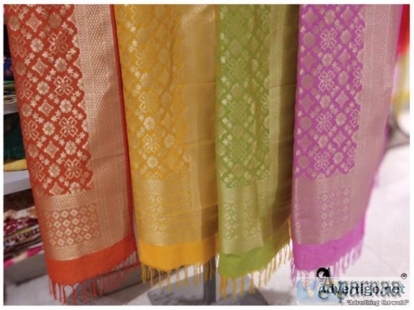 Explore a Gorgeous Collection of Banarasi Fabrics at Aparnaa