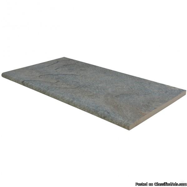 Pedra Azul 13X24 One Long Side Bullnose Pool Coping