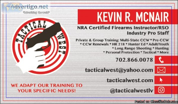 Multi-State Concealed Firearms Training