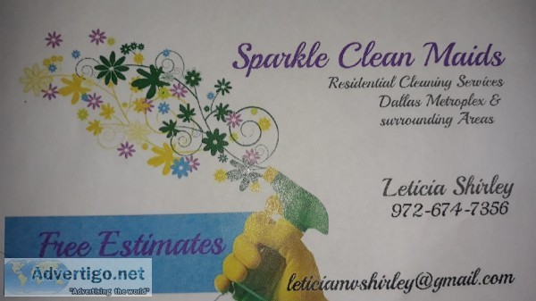 Sparkle clean maids