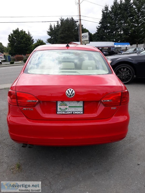 2013 Volkswagen Jetta Sedan 2.0L TDI Sedan 4D