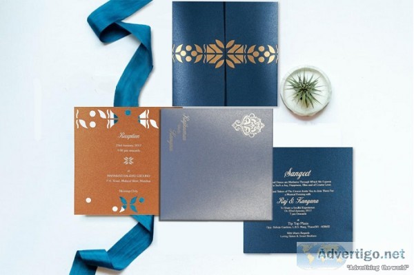 Laser cut wedding invitation cards