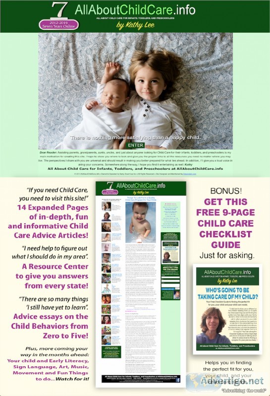 Allaboutchildcare.in fo CHILD CARE INFORMATION AND TIPS FOR FAMI