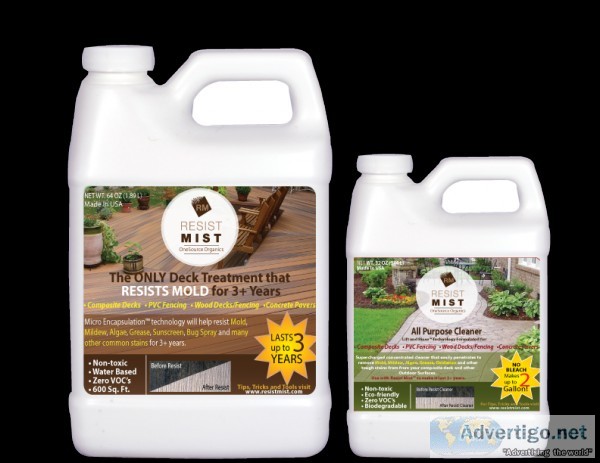 Composite Deck Cleaning Kit - Resist Mist