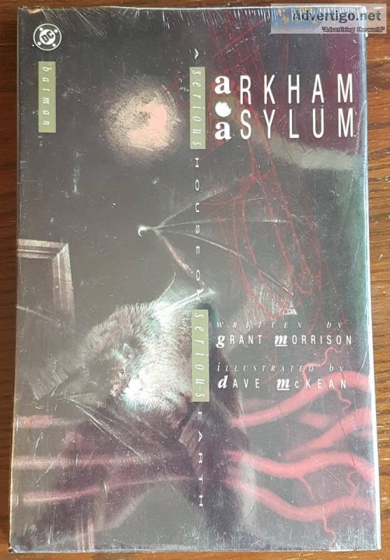 Batman Arkham Asylum 1st print 1988