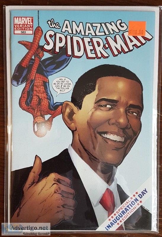 amazing spider-man 583 barack obama