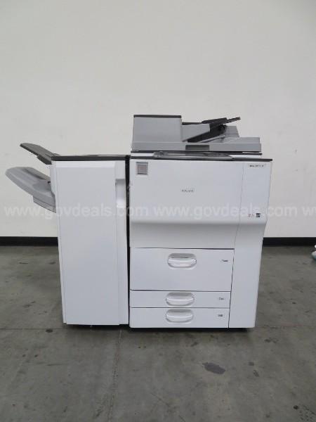 Ricoh Copiers Model MP7502 Group A Lot of 9 Copiers