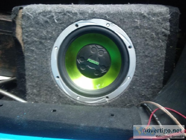 Sub woofer amp CD stereo