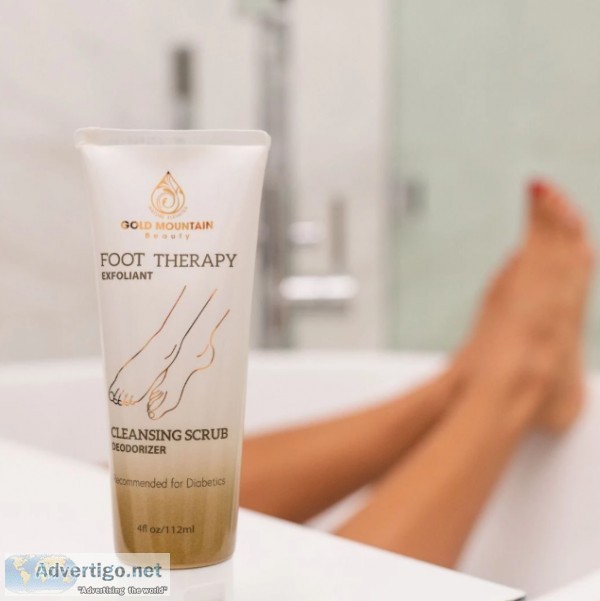 Buy Best Natural Foot Cleaning Scrub At Gold Mountain Beauty