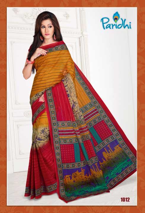 Count on PS Textile for the Best Silk Cotton Sarees in Town