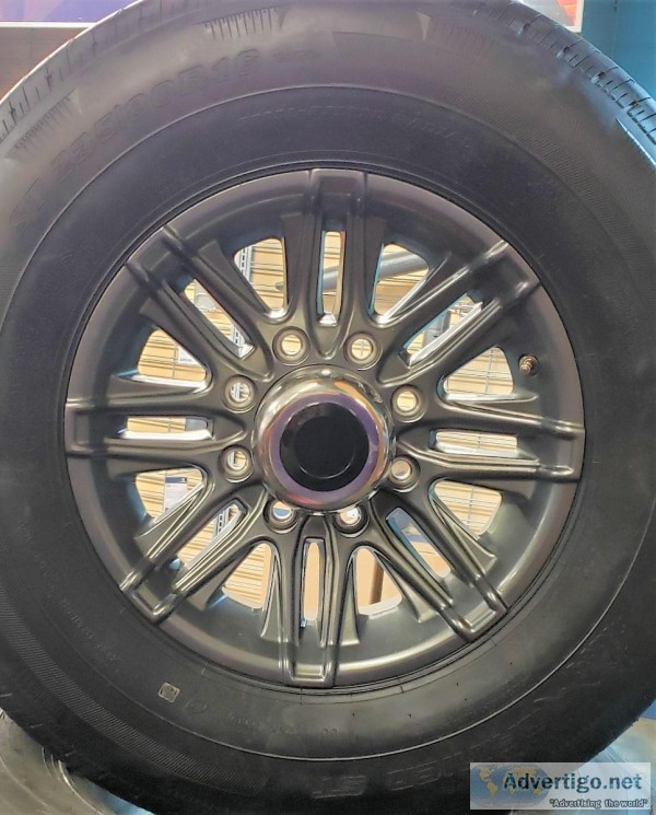 SMOKEY GRAY ALUMINUM WHEEL 8 LUG