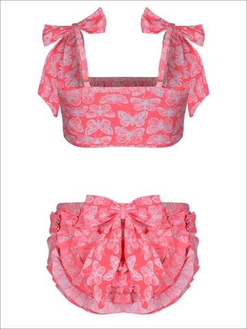 Girls Two Piece Swimsuit