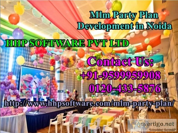 Role of company in Mlm Party Plan Development in Noida 0120-433-
