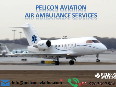 Book Air Ambulance Services from Coimbatore by Pelicon Aviation