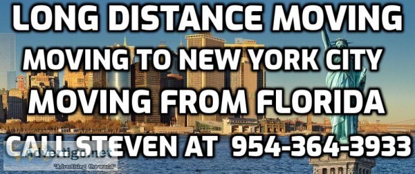 Long Distance Relocation to New York From Coconut Creek Florida 