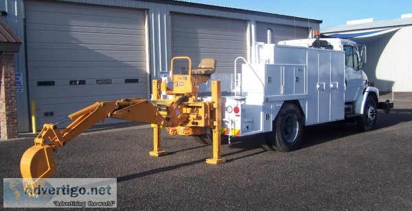 BACKHOE -- FREIGHTLINER