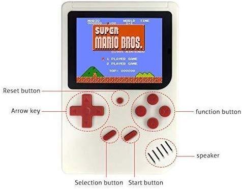 Buddymate SUP Game Portable Video Game Box with Mario Super Mari