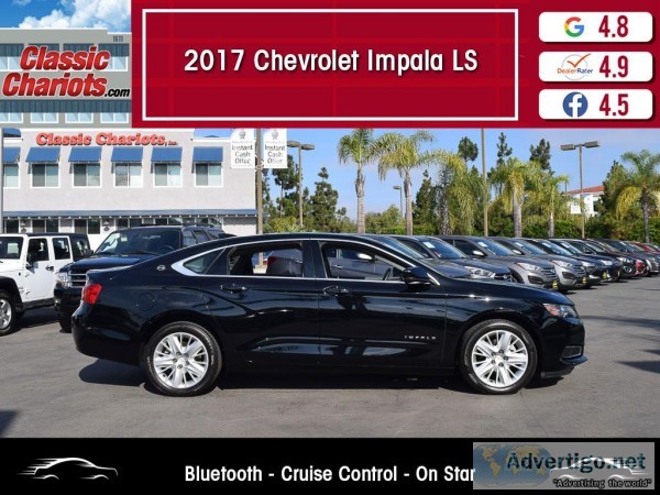 Used 2017 CHEVROLET IMPALA LS for Sale in San Diego - 20565