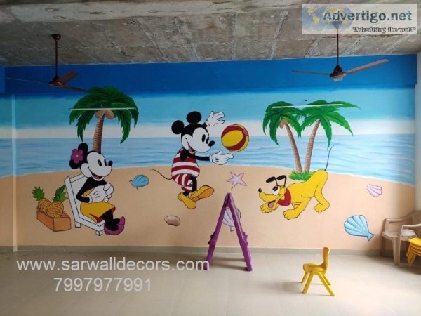 The Best School Wall Painting in Hyderabad