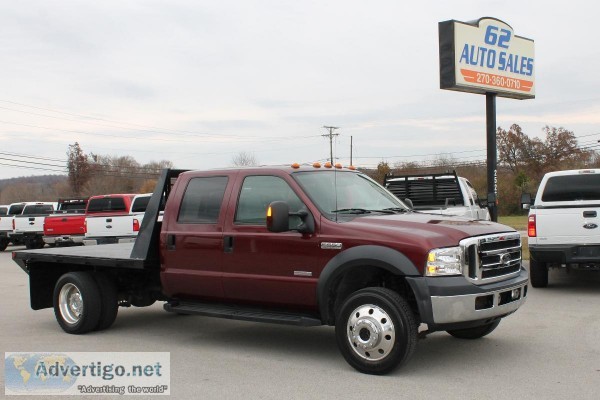 2007 Ford F550 Super Duty Lariat Flatbed DRW 4x4 Bulletproof TR1