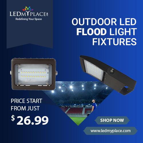 Buy Outdoor LED Flood Light Fixtures For Great Experience