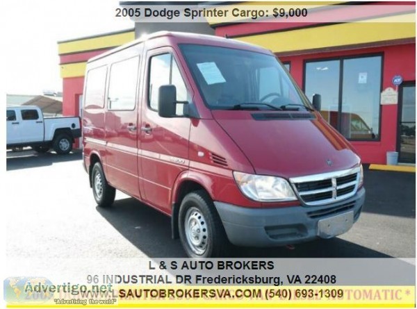 2005 DODGE SPRINTER CARGO 2500DIESELAUTOMA TICNICE AND CLEAN