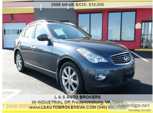 2008 INFINITI EX35AWDNAVIGATIO NSUNROOF