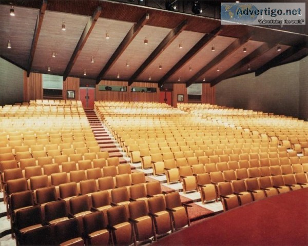 Lot of (900) Theatre Chairs Complete With All Parts