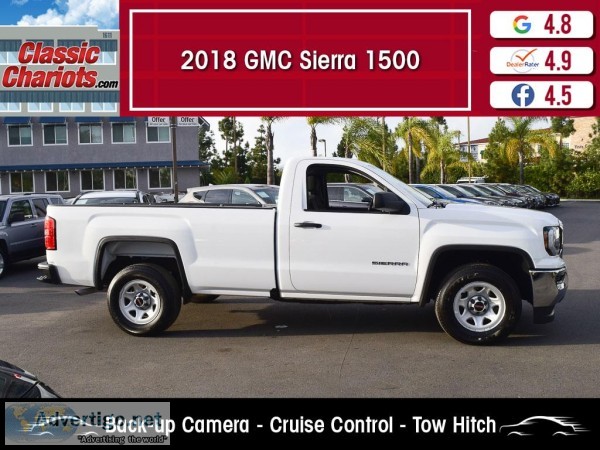 Used 2018 GMC Sierra 1500 Regular Cab Long Bed Pickup for Sale i