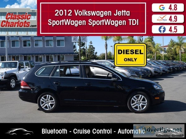 Used 2012 VOLKSWAGEN JETTA SPORTWAGEN SPORTWAGEN TDI for SALE in
