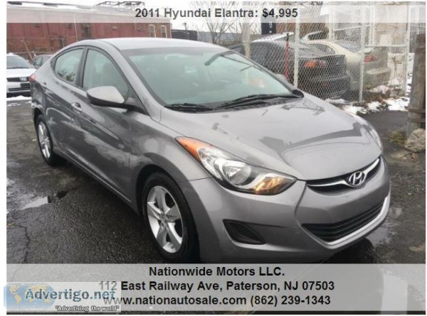 2011 Hyundai Elantra GLS 4dr Sedan 6A