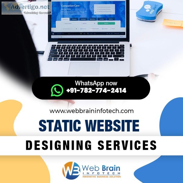 Static Web Design Services