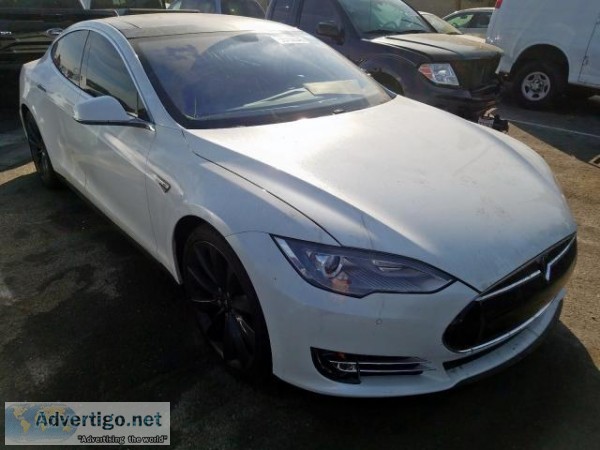 2014 TESLA MODEL S 13000