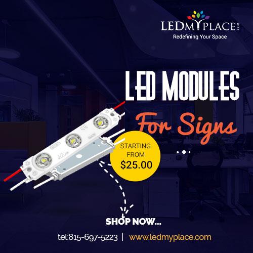 Purchase Now LED Modules For Sign