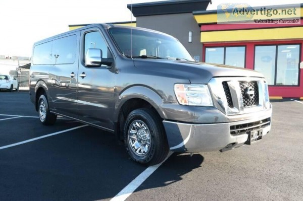 2014 NISSAN NV PASSENGER 3500NAVIGATIONBA CKUP CAMERA