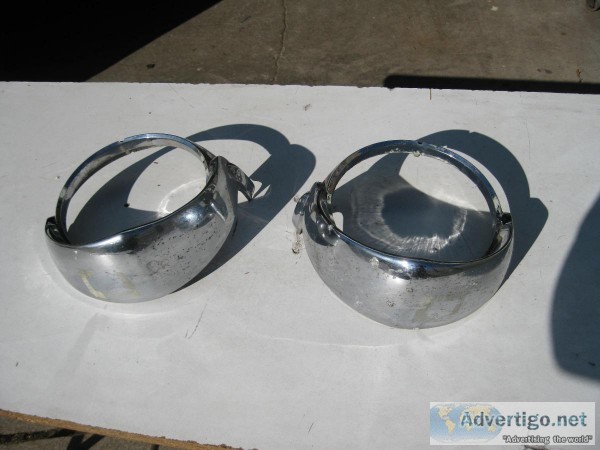 1955 DODGE HEADLIGHT BEZELS