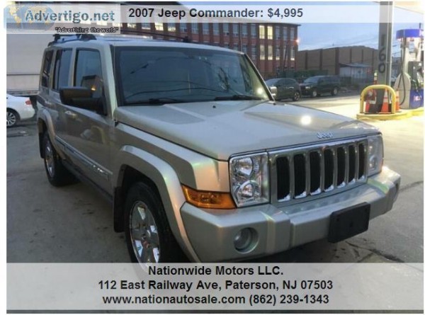 2007 Jeep Commander Limited 4dr SUV 4WD