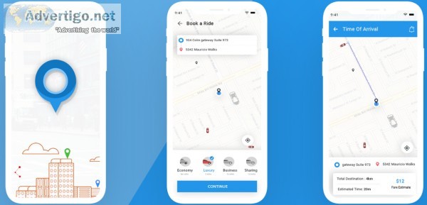 Terby cab | on demand taxi booking app d