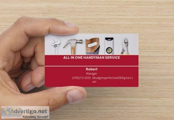 ALL IN ONE HANDYMANBEDBUGPEST CONTROLPRESSURE WASHING SERVICE