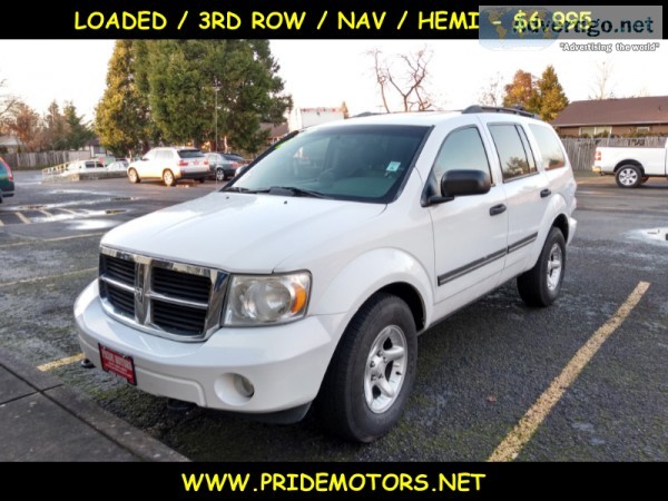 2007 DODGE DURANGO SLT  HEMI  LOADED  3RD ROW