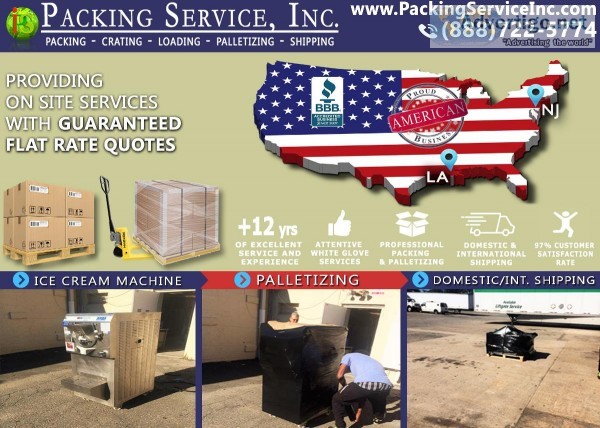 Packing Service Inc Shreveport LA - Crating and Shipping  Pallet