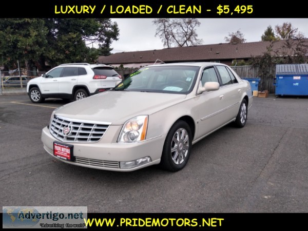 2007 CADILLAC DTS LUXURY II  CLEAN  LOADED