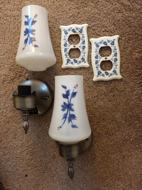 PAIR SCONCES